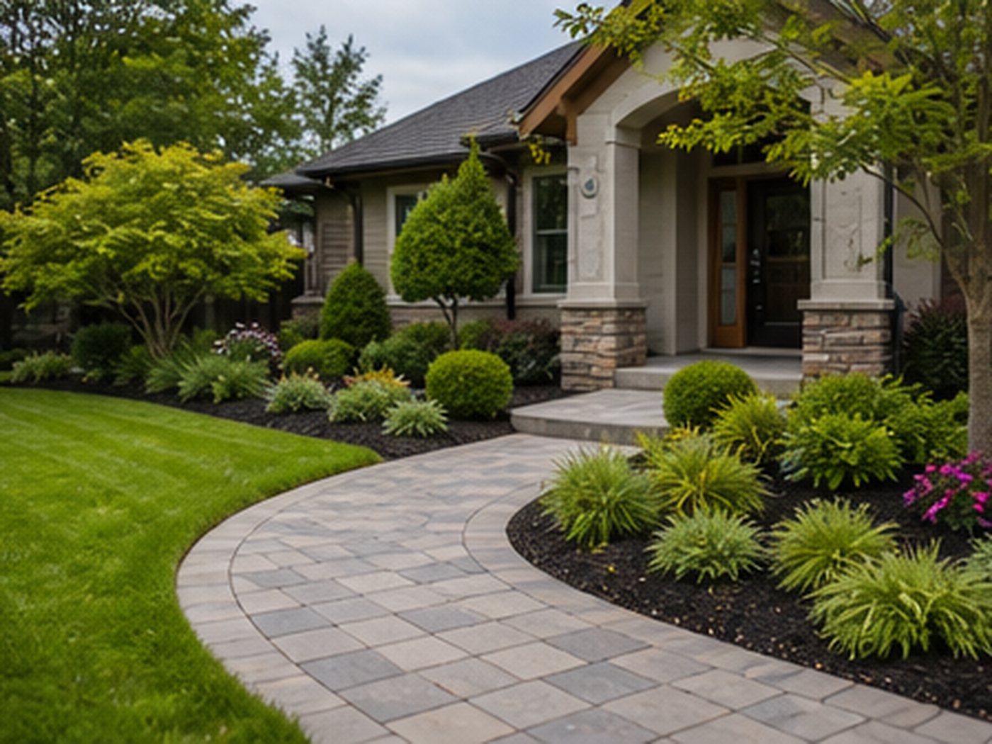 Landscaping service in Worthington, OH