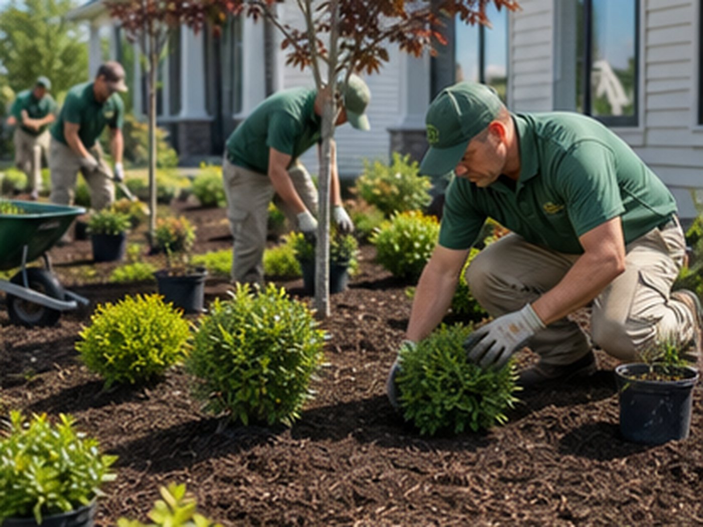 Apex Landscaping & Exterior Care landscaping work